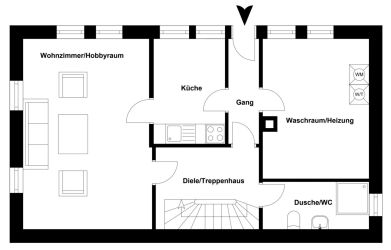 Grundriss Erdgeschoss