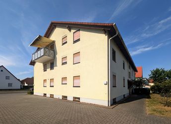 3-Zimmerwohnung Elsenfeld – Außenansicht aus Nordosten