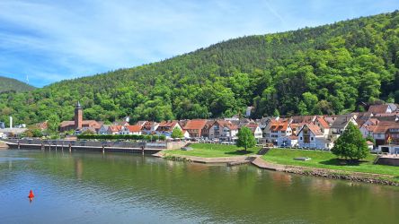 Blick auf die Mainpromenade