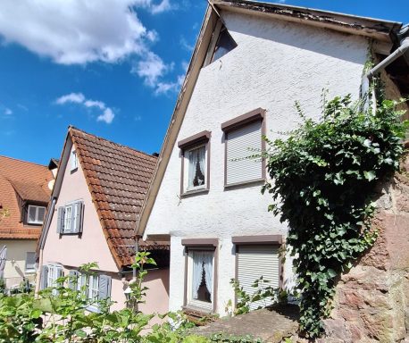 Ansicht auf die Häuser von der Stadtmauer